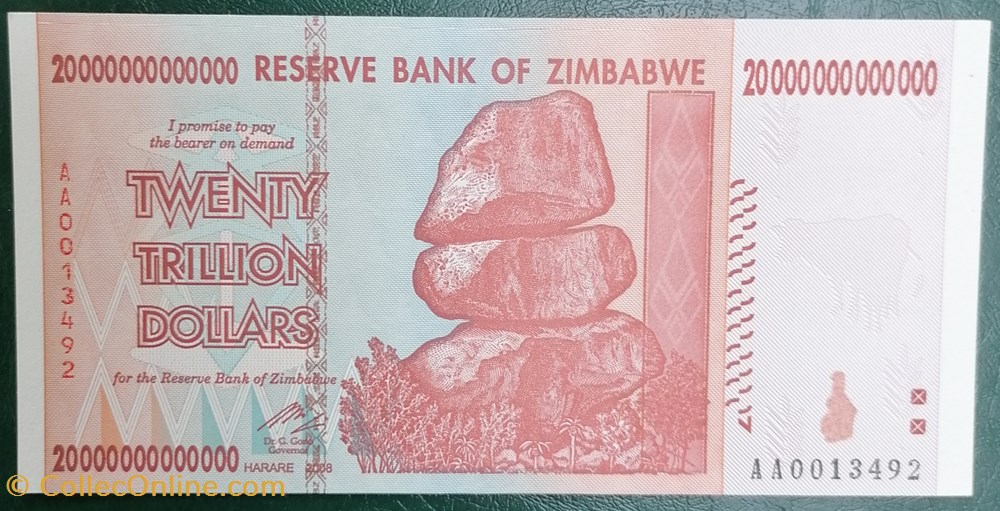 billet afrique zimbabwe p 089 20 trillion dollars 2008