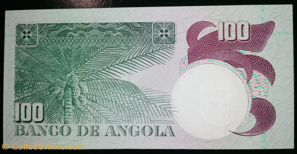 billet afrique angola p 106 100 escudos 1973