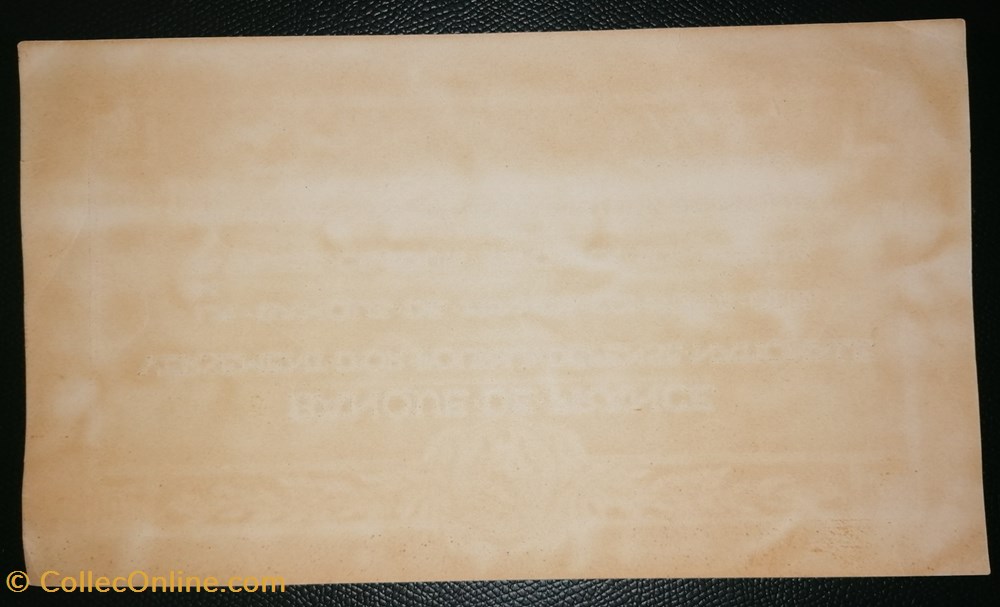 billet europe france versement or 20 francs 1915