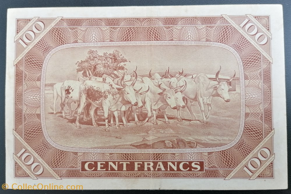 billets afrique mali p 002 100 francs 1960 1962 premiere edition