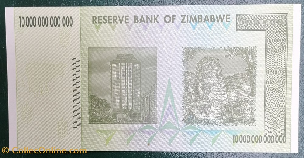 billet afrique zimbabwe p 088 10 trillion dollars 2008