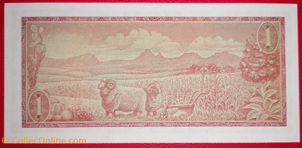 billets afrique du sud p 0116b 1 rand 1975