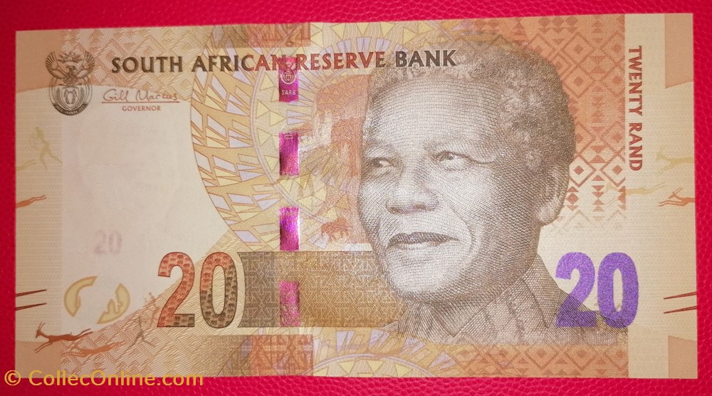 billets afrique du sud p 0134a 20 rand 2012