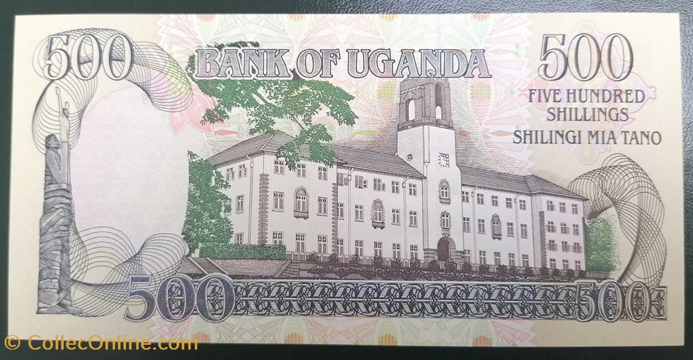billets afrique ouganda p 035a 2 500 shillings 1996