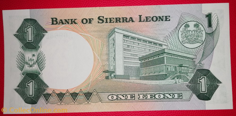 billets afrique guinee sierra leone p 05e 1 leone 1984