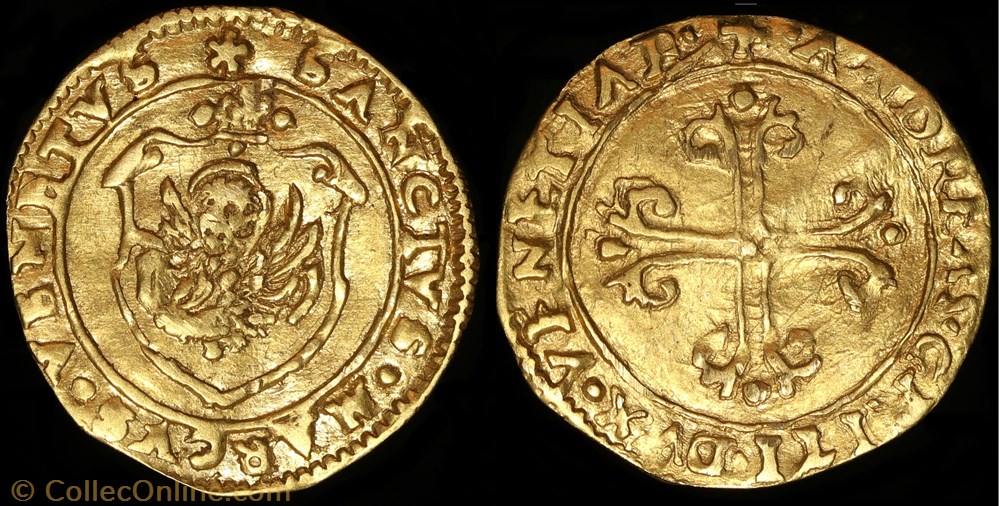 Andrea Griti - 1/2 Scudo d'Oro monnaie feodale andrea griti 1 2 scudo oro