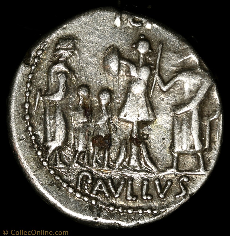 Denier - Aemilia 3 monnaie antique av jc ap romaine denier aemilia