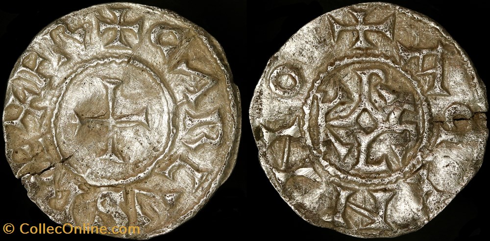 monnaie france carolingienne denier agen
