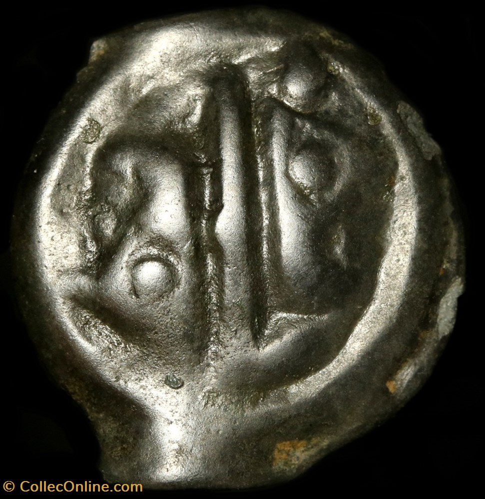 Potin OYINDIA 3 monnaie antique av jc ap gauloise potin oyindia