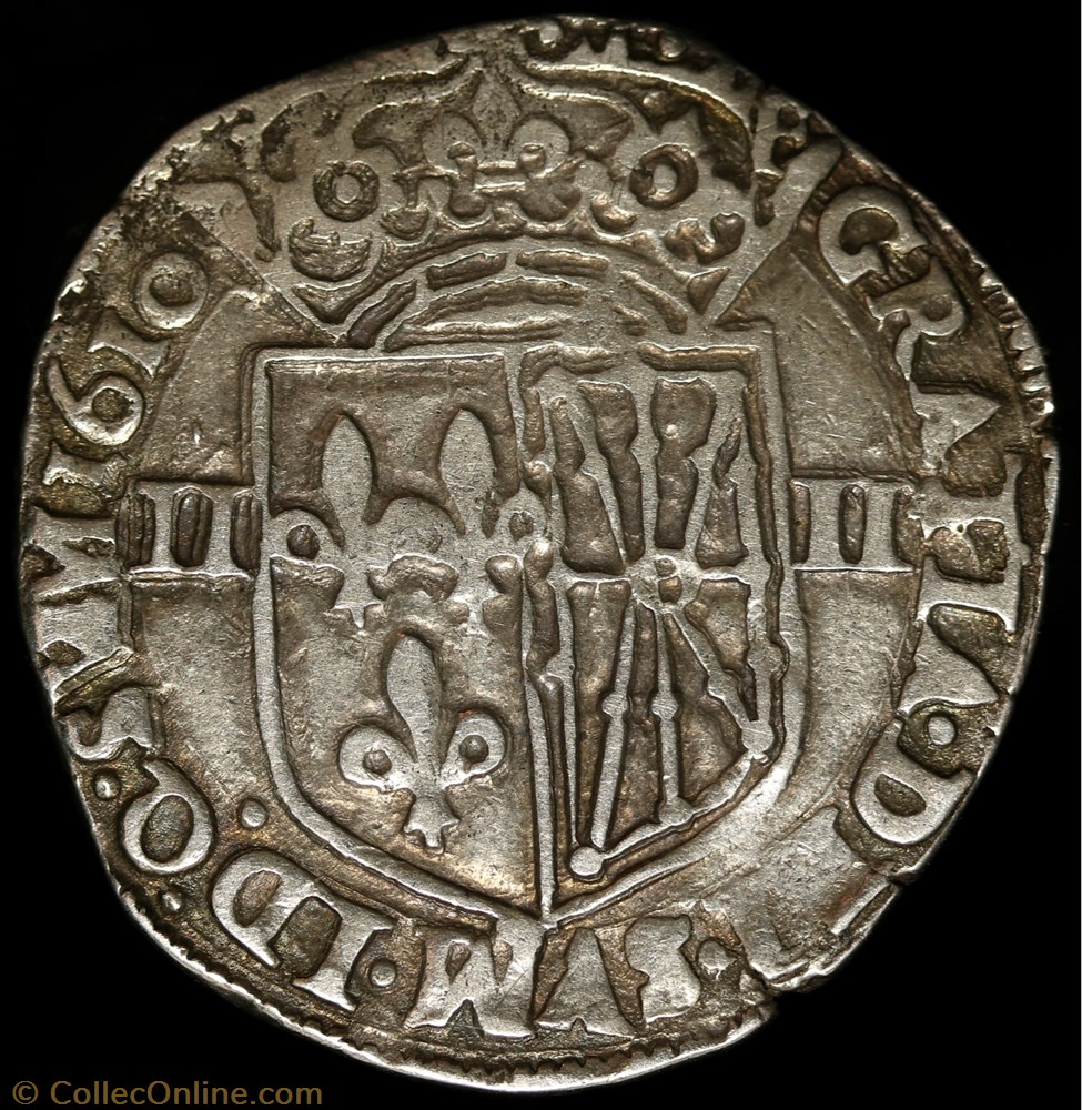 Quart d'écu de Navarre 2 monnaie france royale quart ecu de navarre