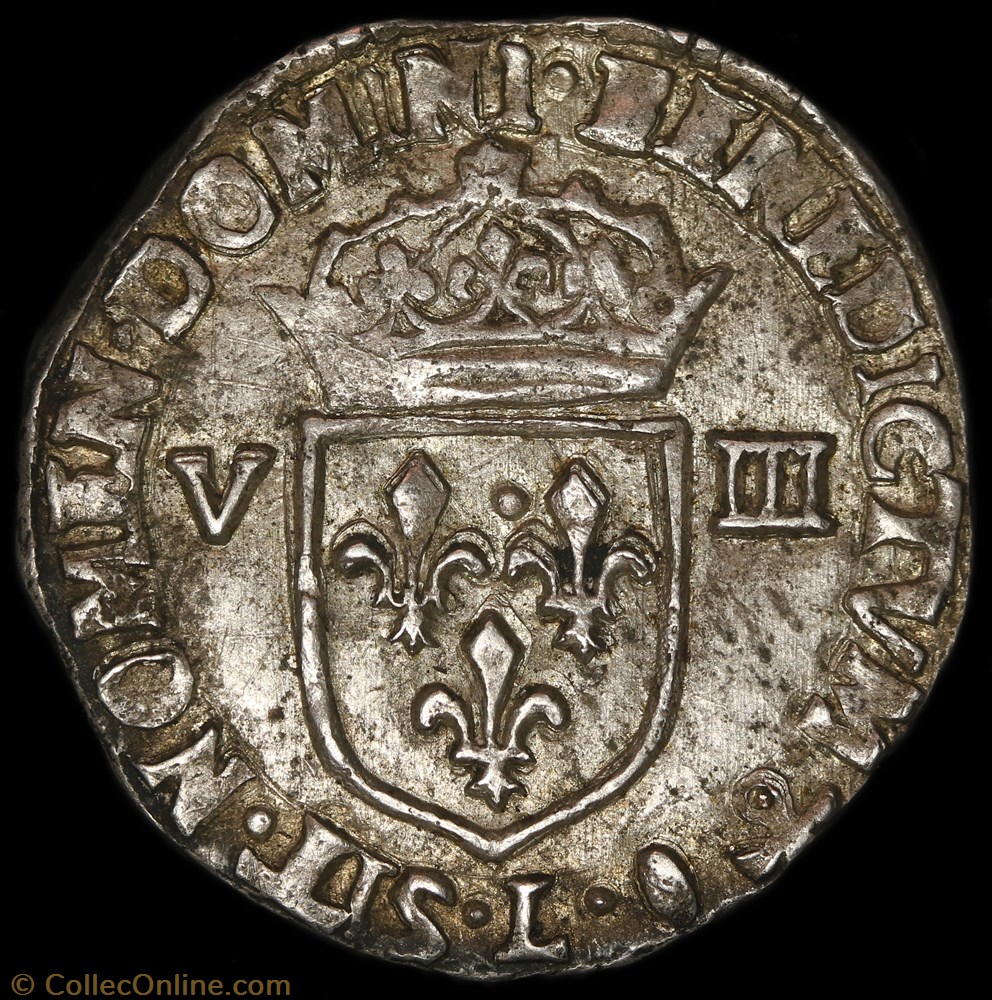 monnaie france royale huitieme ecu au marteau