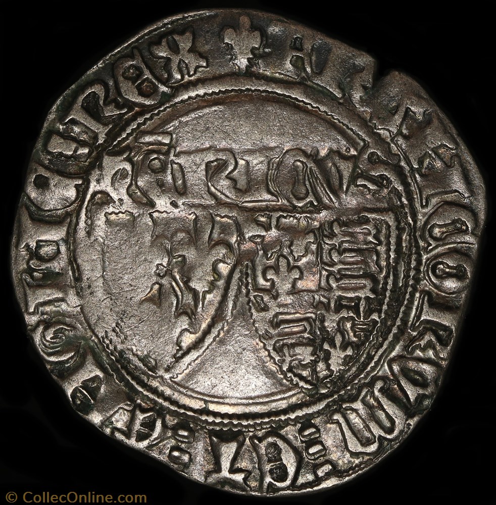 Blanc aux écus - Saint-Lô 3 monnaie france royale blanc aux ecus saint lo