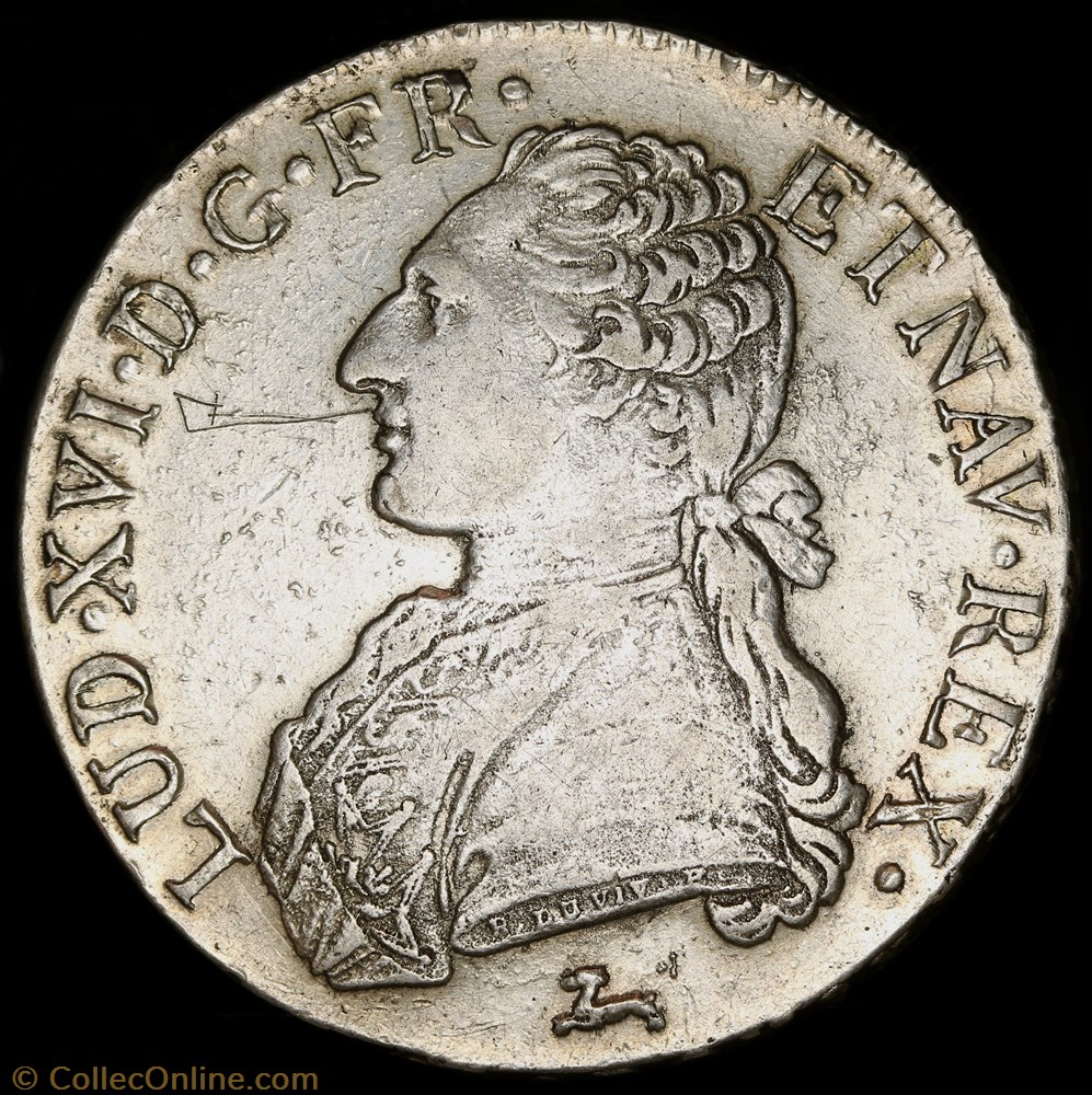 monnaie france royale ecu aux branches olivier