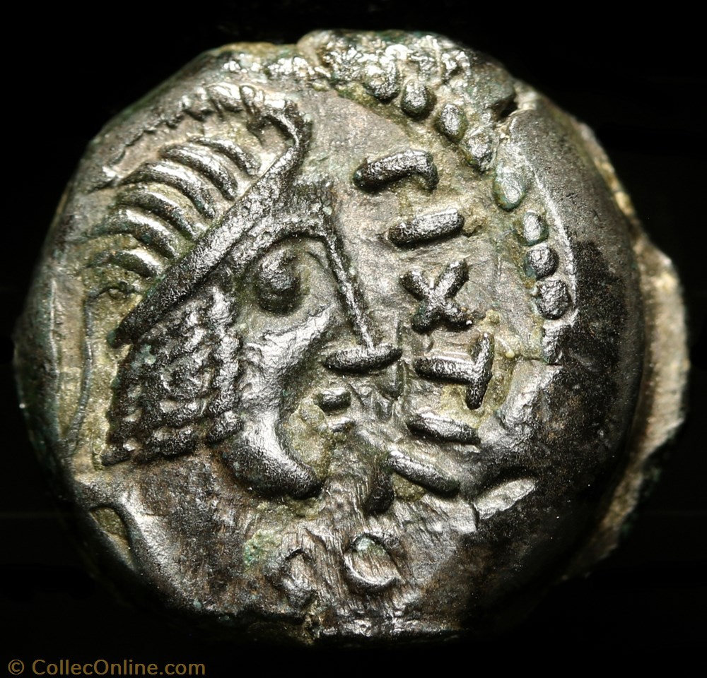 monnaie antique jc ap gauloise bronze pixtilos au cavalier
