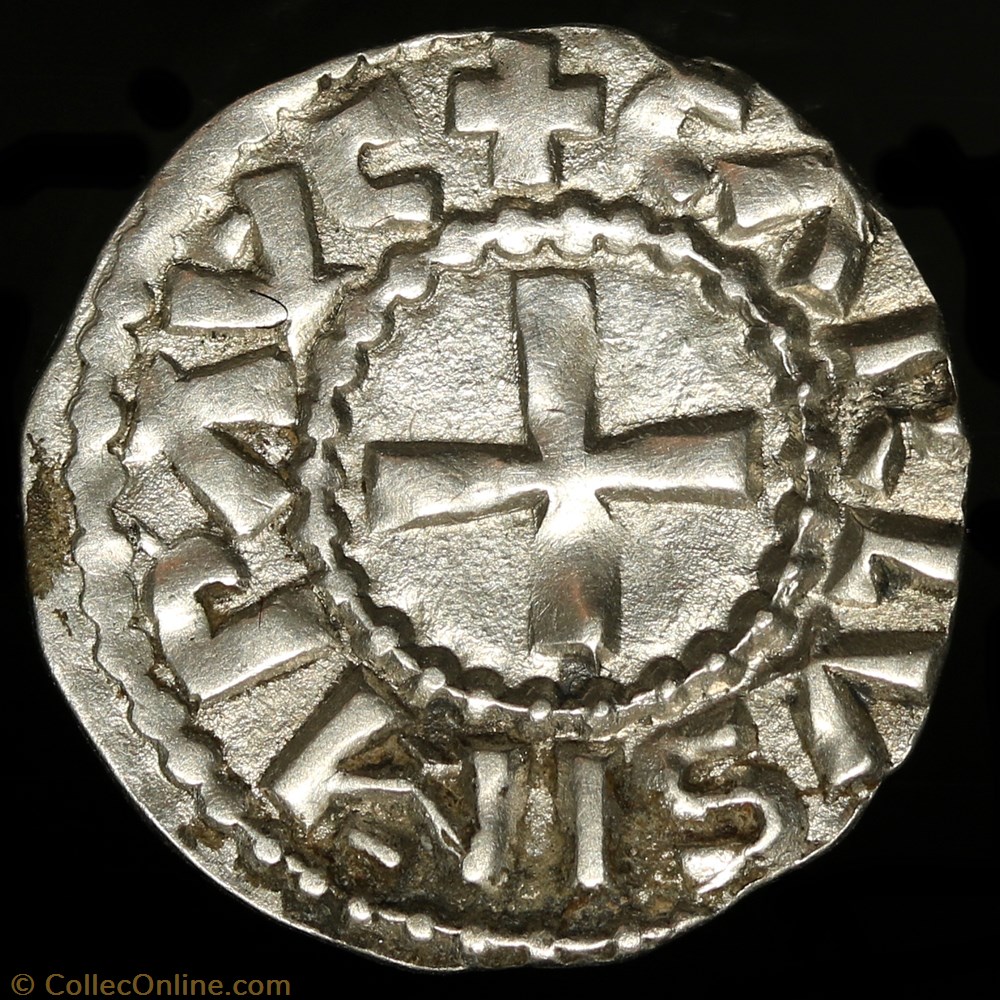 Obole - Bourges 2 monnaie france a carolingienne obole bourges