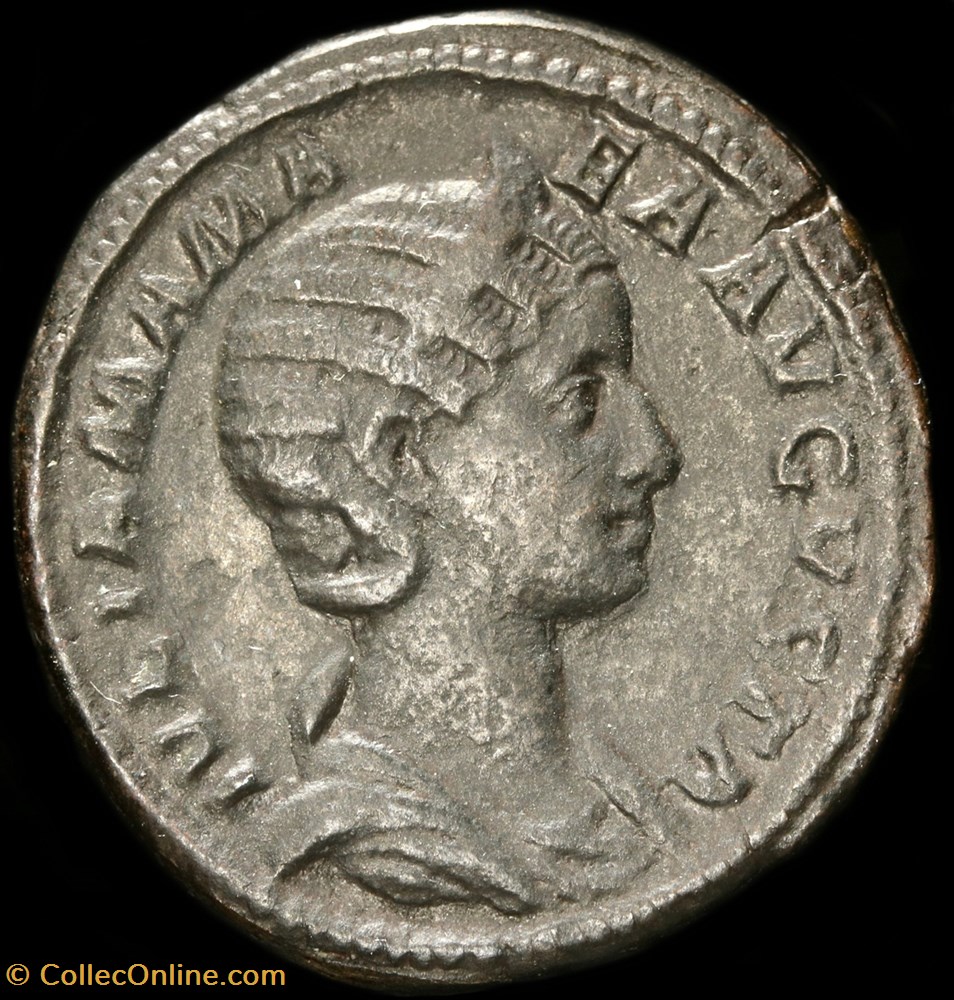 Sesterce - Julia Mamée 2 monnaie antique av jc ap romaine republicaine imperiale sesterce julia mamee