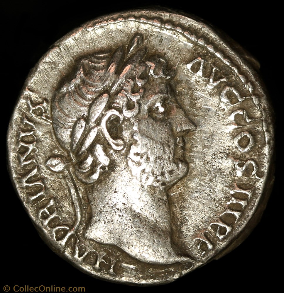 Denier - Hadrien 2 monnaie antique av jc ap romaine denier hadrien