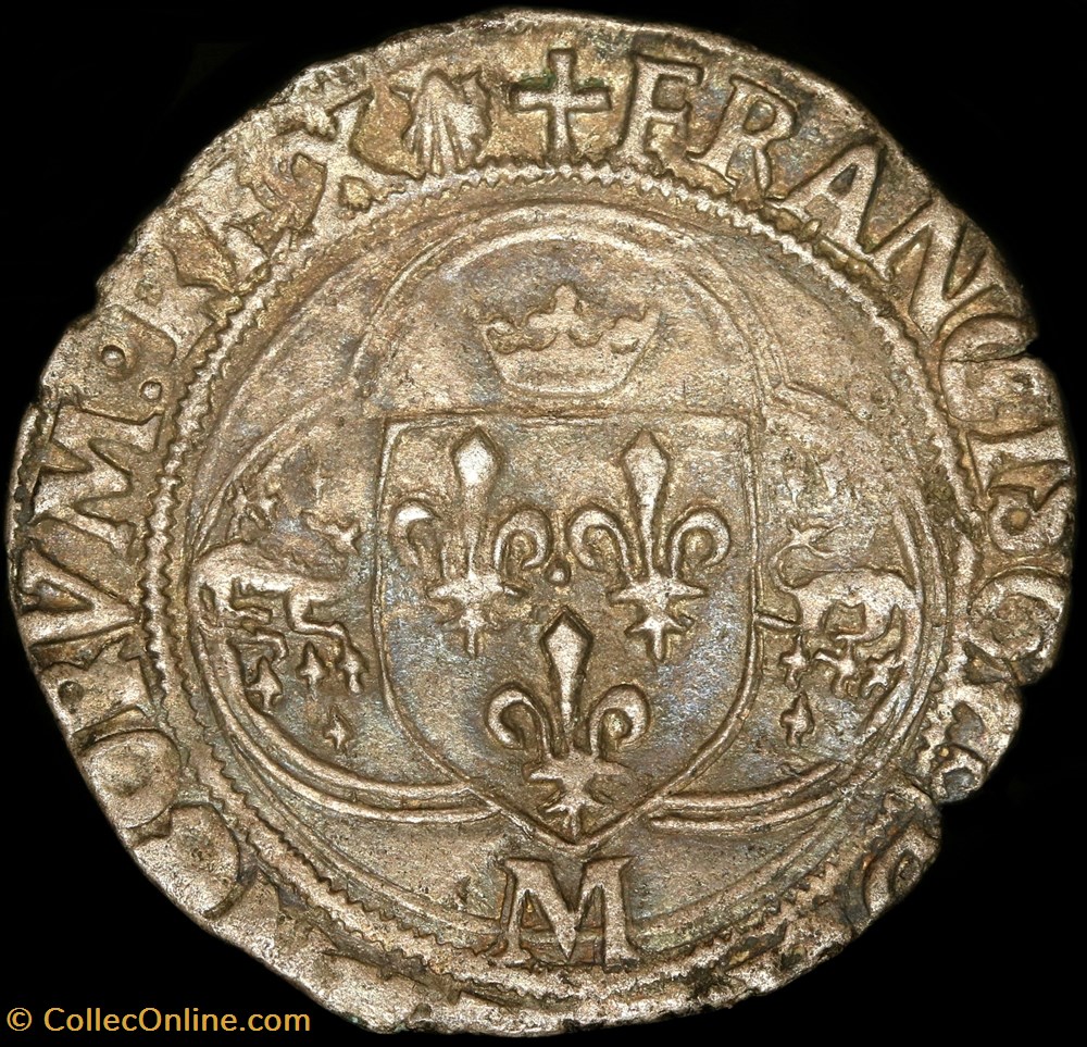 Douzain aux salamandres 3 monnaie france royale douzain aux salamandres