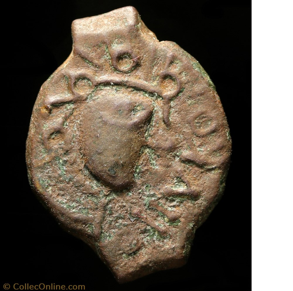 Bronze au cheval et aux annelets 2 monnaie antique av jc ap gauloise bronze au cheval et aux annelets