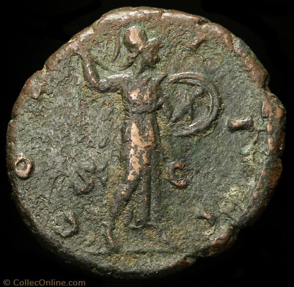 As - Marc Aurèle 3 monnaie antique av jc ap romaine as marc aurele