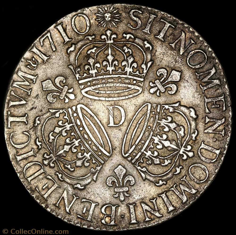 monnaie france royale ecu aux trois couronnes