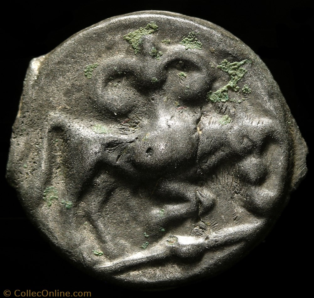 monnaie antique av jc ap gauloise potin au taureau et au lis type 1