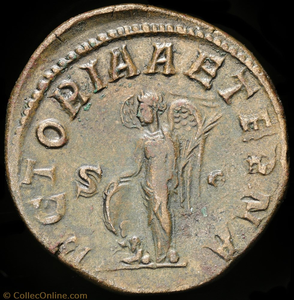 Sesterce - Gordien III 2 monnaie antique av jc a ap romaine sesterce gordien iii