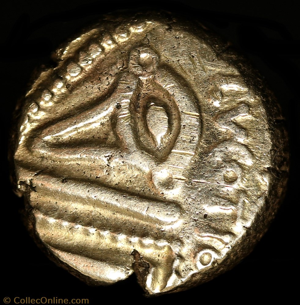 Statère LVCOTIOS 2 monnaie antique av jc ap gauloise statere lvcotios