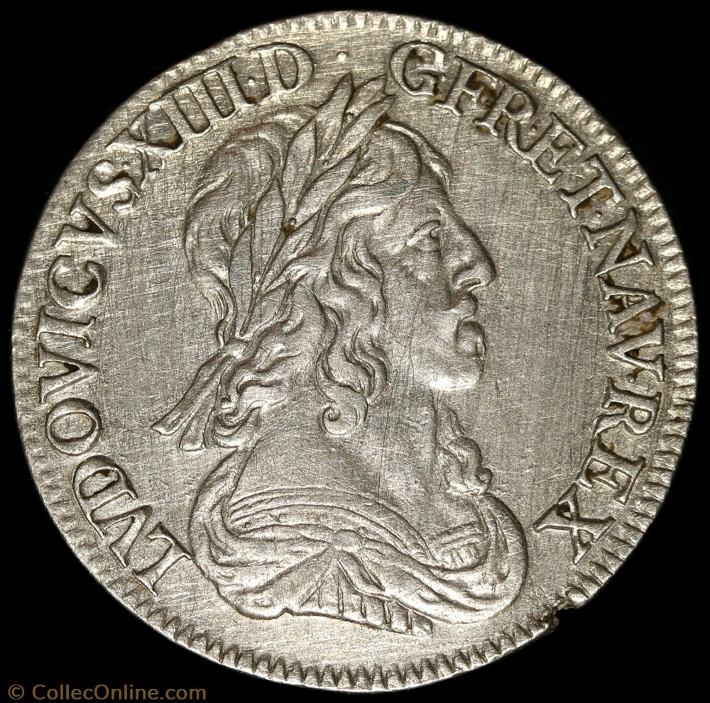 monnaie france royale quart ecu argent