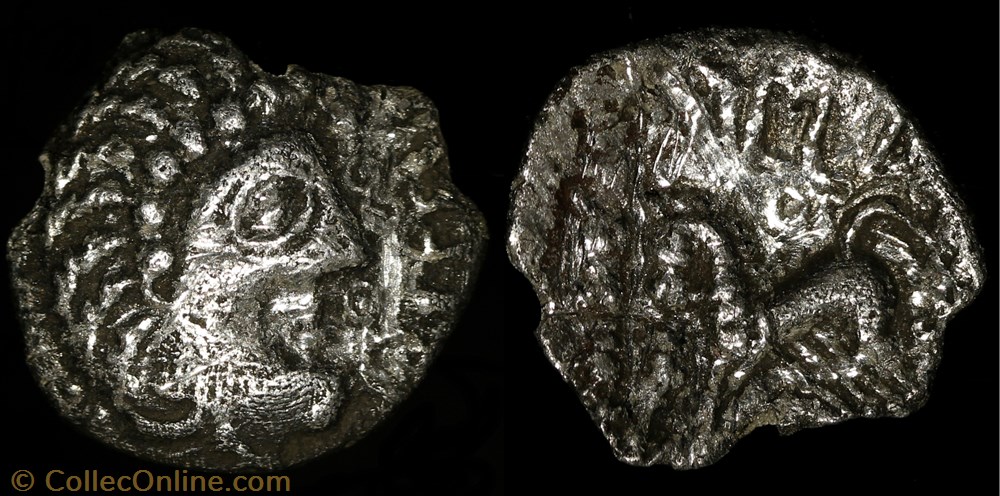 monnaie antique av jc ap gauloise denier au bige