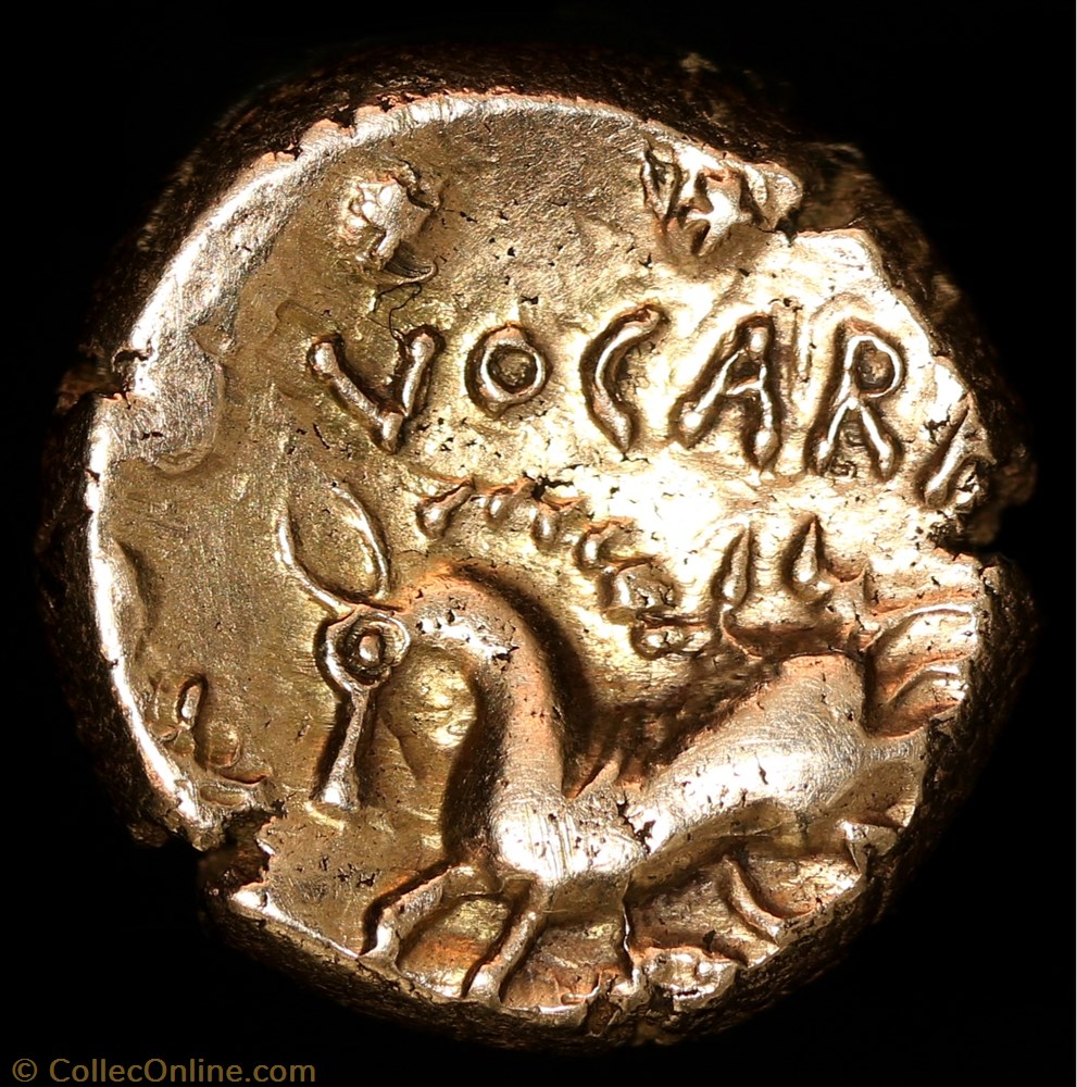 Statère VOCARANT 3 monnaie antique av jc ap gauloise statere vocarant