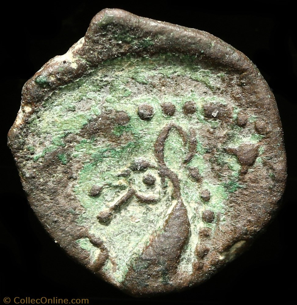Bronze au cheval et aux annelets 2 monnaie antique av jc ap gauloise bronze au cheval et aux annelets