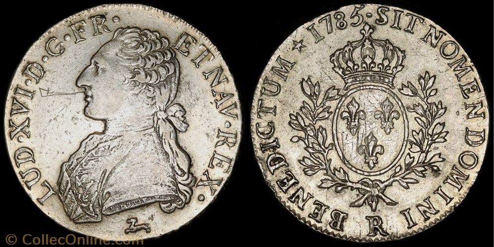 monnaie france royale ecu aux branches olivier