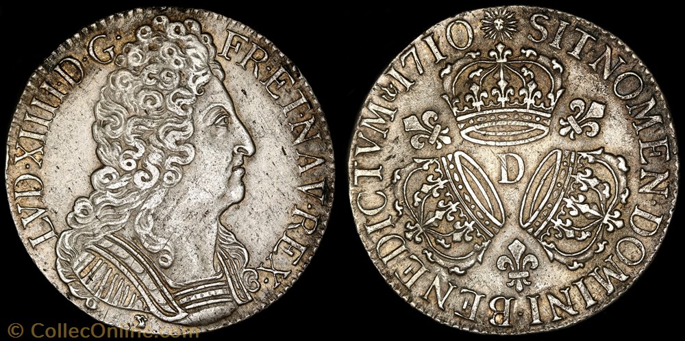 monnaie france royale ecu aux trois couronnes