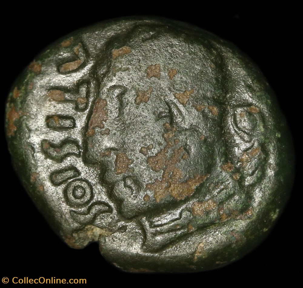 Bronze Atisios Remos - Classe 2 - Type 2 2 monnaie antique av jc ap gauloise bronze atisios remos classe 2 type 2