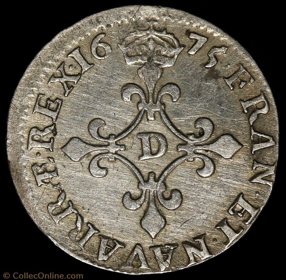 4 sols des traitants 3 monnaie france royale 4 sols des traitants
