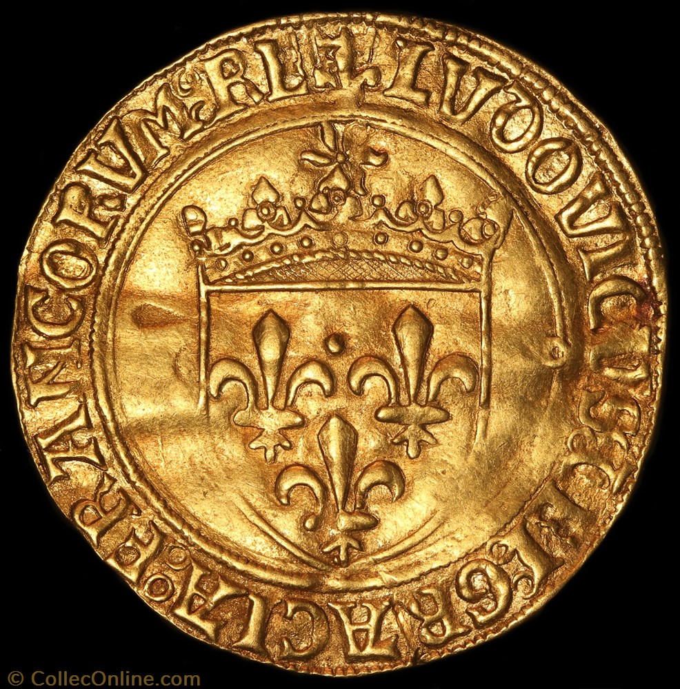 Ecu d'or au soleil - Poitiers 2 monnaie france royale ecu or au soleil poitiers