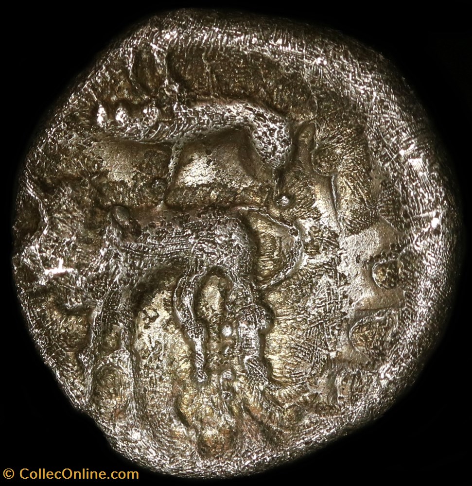 Denier au lion 3 monnaie antique av jc ap gauloise denier au lion