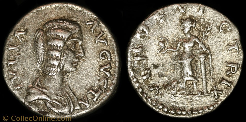 monnaie antique av jc ap romaine denier julia domna
