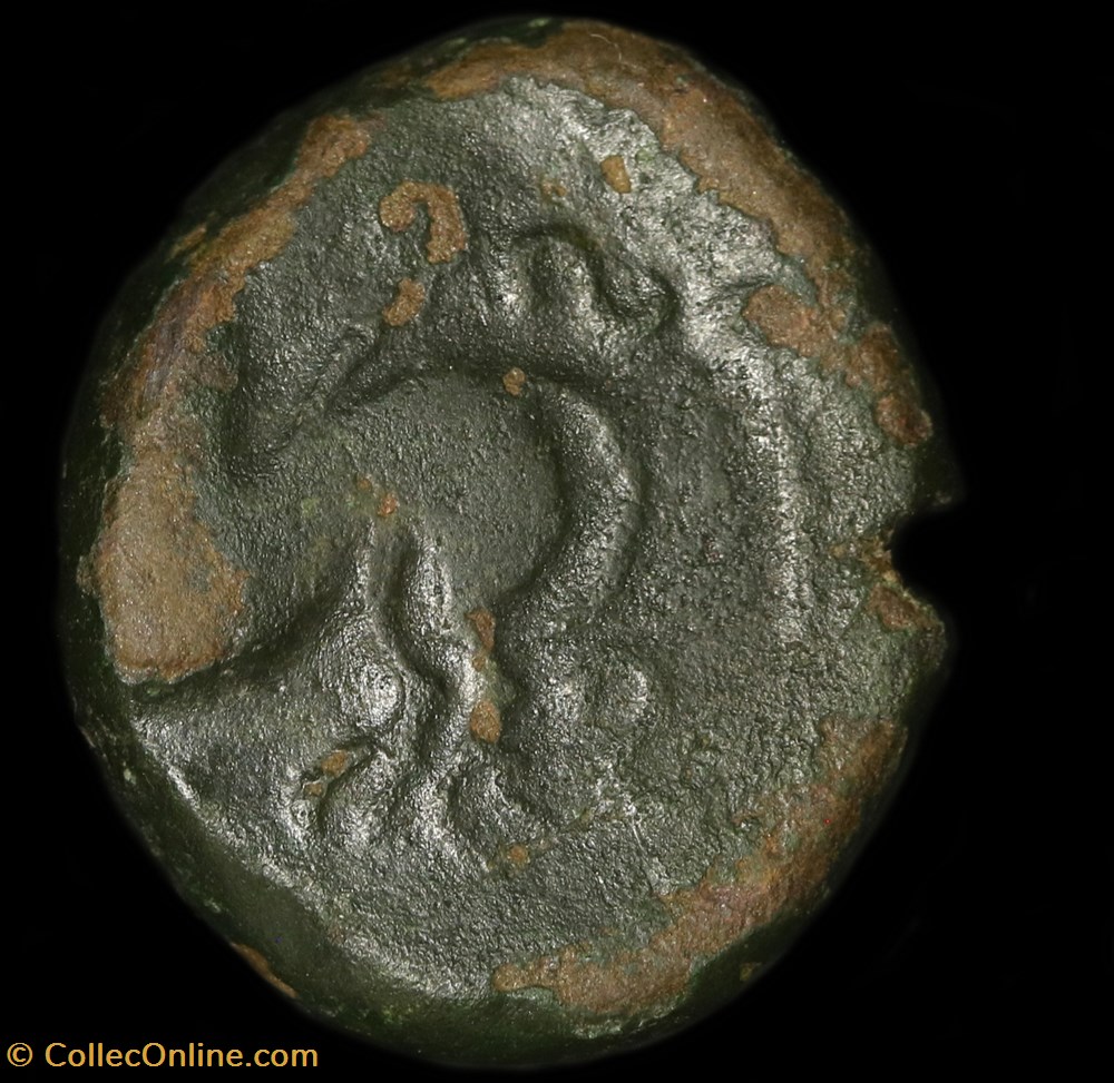 Bronze Atisios Remos - Classe 2 - Type 2 3 monnaie antique av jc ap gauloise bronze atisios remos classe 2 type 2