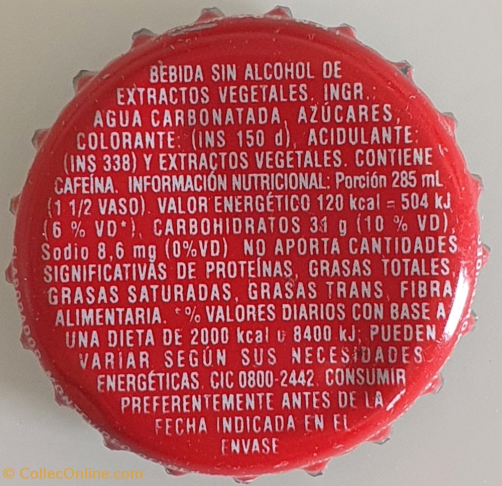 Coca Cola Generic bottle cap sodum and other drink coca cola generic
