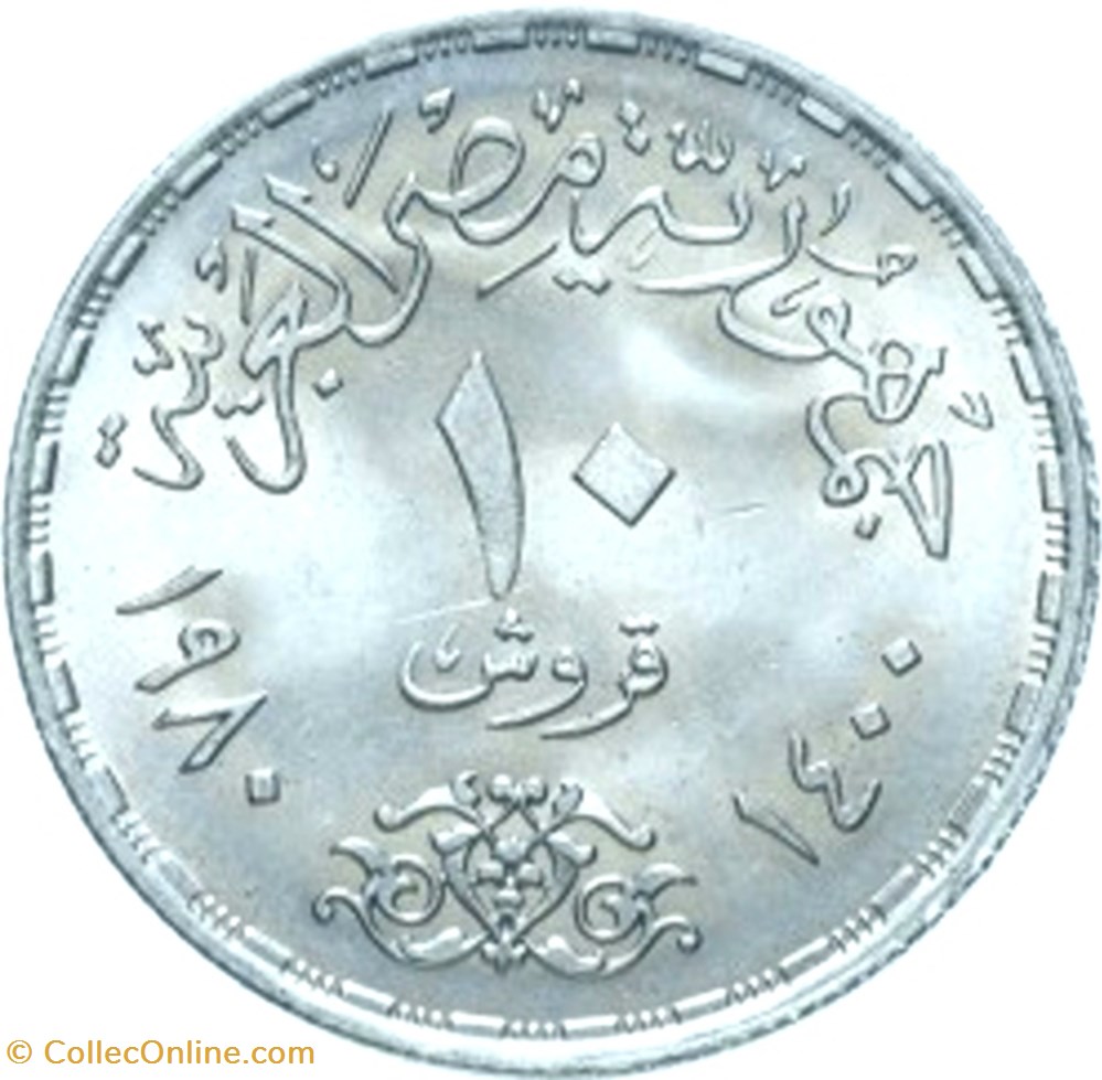 coins world egypt 10 piasters