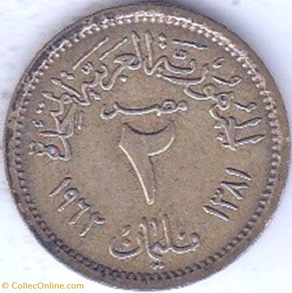 coins world egypt 2 milliemes