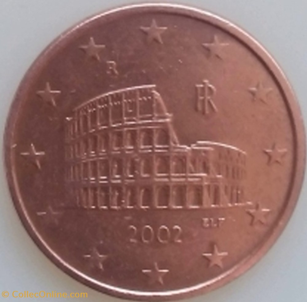 5 Euro Cent coin to italy 5 euro cent