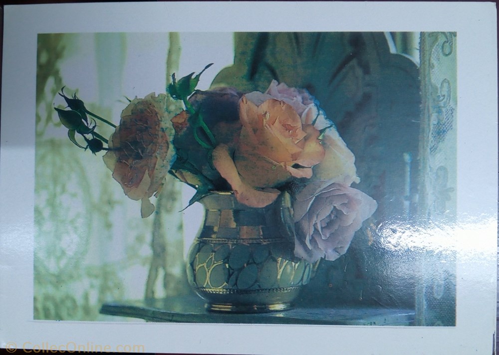 postcard africa flowers