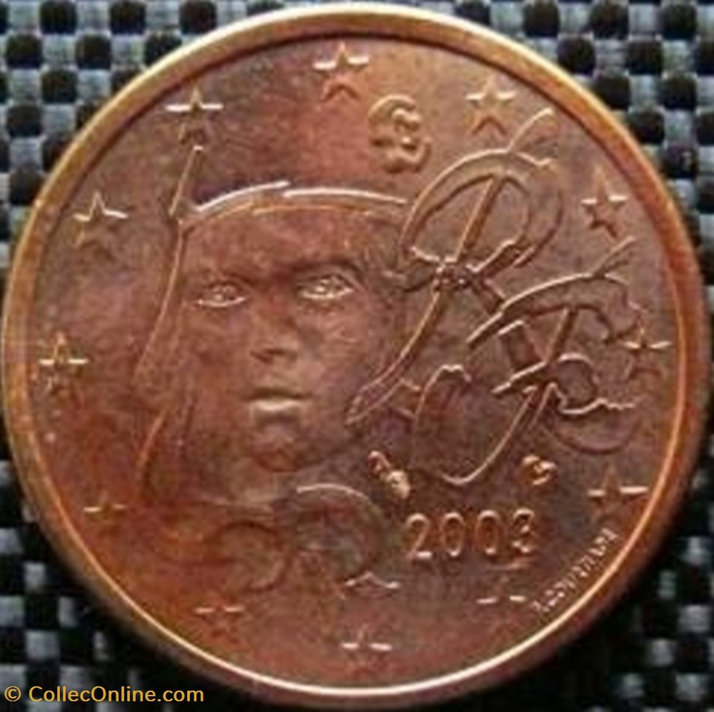 5 Euro Cent coin to france 5 euro cent