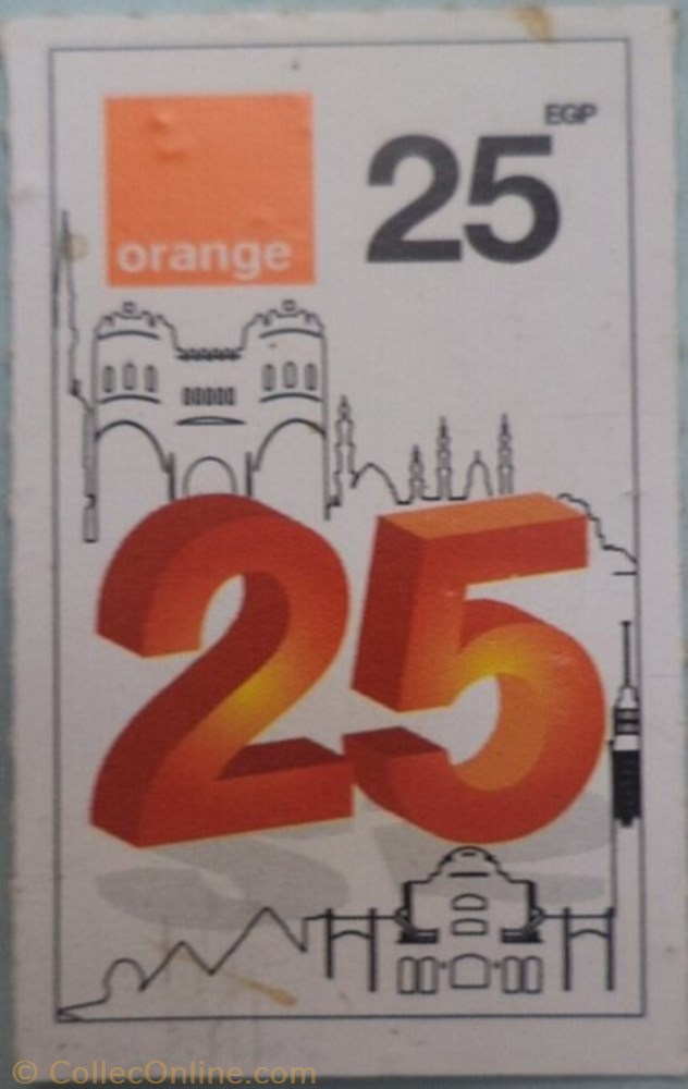 Orange 25 LE other phonecard orange 25 le
