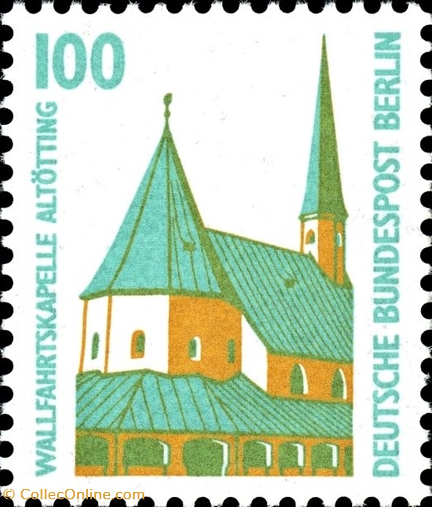 Hermitage Altötting stamp europe germany hermitage altotting