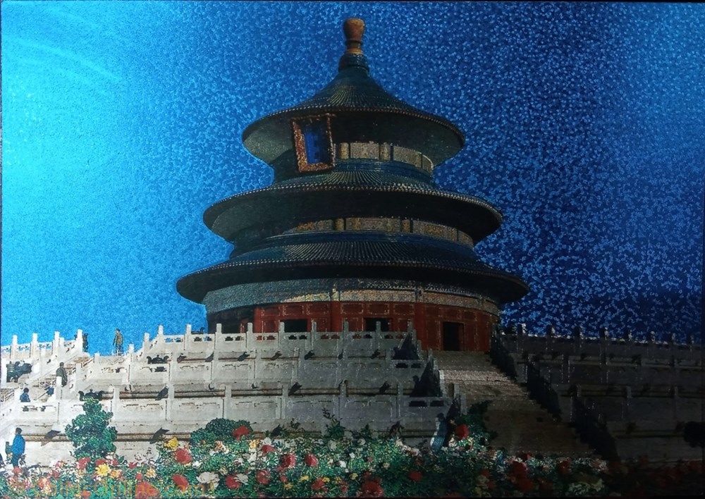 postcard asium temple of heaven