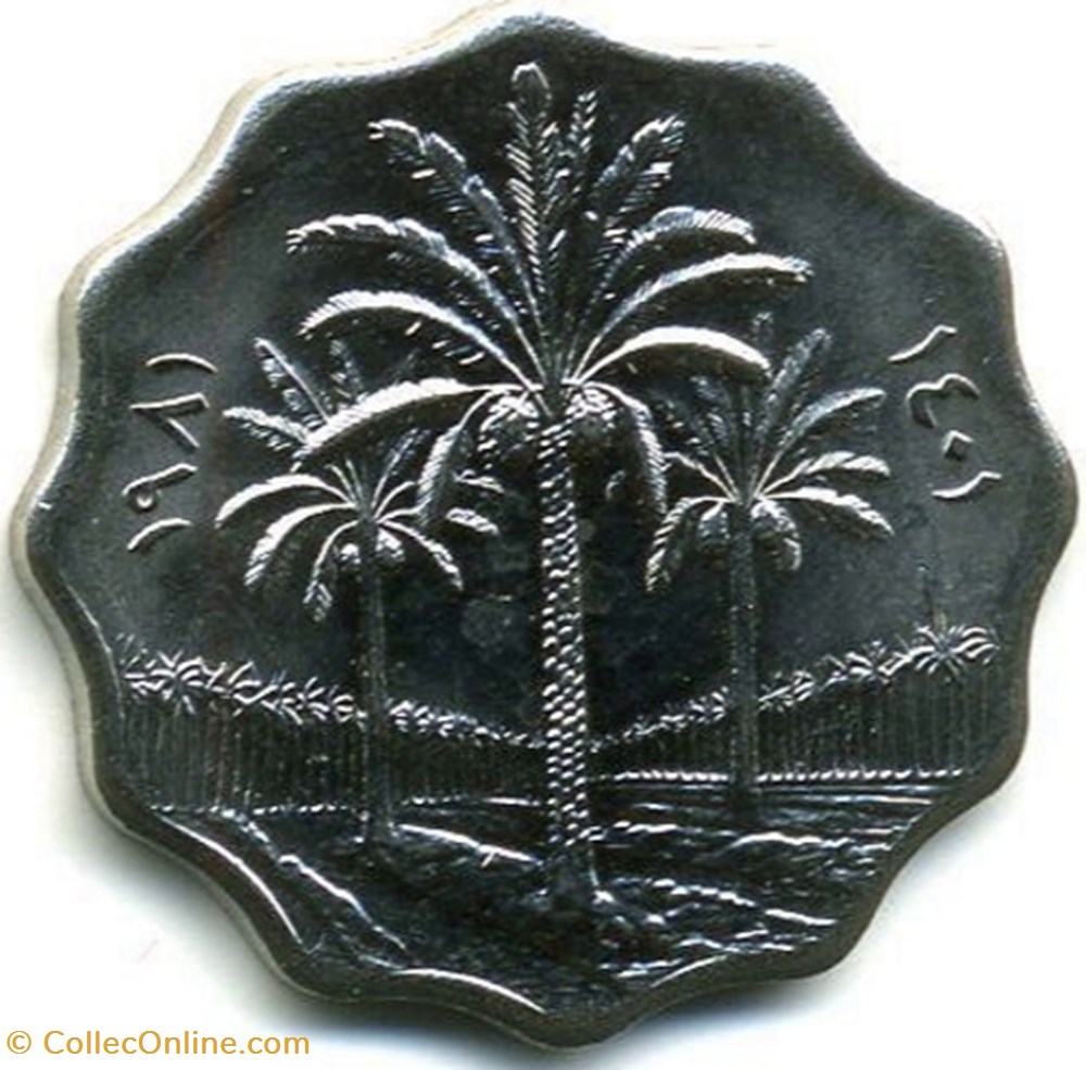 10 Fils coin world iraq 10 fils